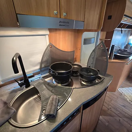 Rosenzauber Luxux-caravan 5 Sterne