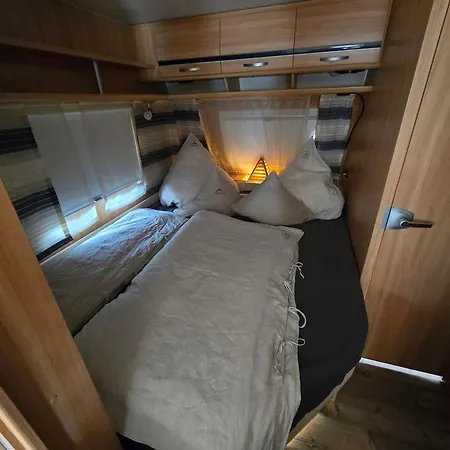 Campingplads Rosenzauber Luxux-caravan 5 Sterne